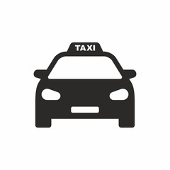 Taxi icon - obrazy, fototapety, plakaty