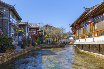 Ancient city of Lijiang in Yunnan