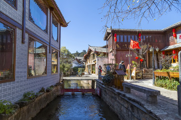 Ancient city of Lijiang in Yunnan