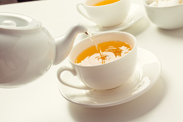 Tea Time. Tea Background