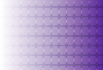 Illustration of polygon shapes on ultraviolet gradient