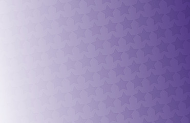 Illustration of star shapes on ultraviolet gradient