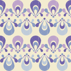 Ethnic boho seamless pattern. Scribble texture. Folk motif. Textile rapport.