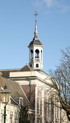 Fototapeta na wymiar Sint-Franciscus-Xavier Church from 1816 in the center of Amersfoort/ The Netherlands