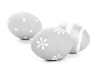 easter background. isolated on white