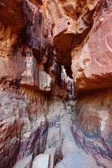 Khazali canyon in Wadi Rum desert, Jordan, Middle East