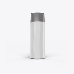 3d render of a can on a white background
