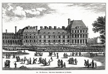 Tuileries Palace (from Spamers Illustrierte Weltgeschichte, 1894, 5[1], 689)