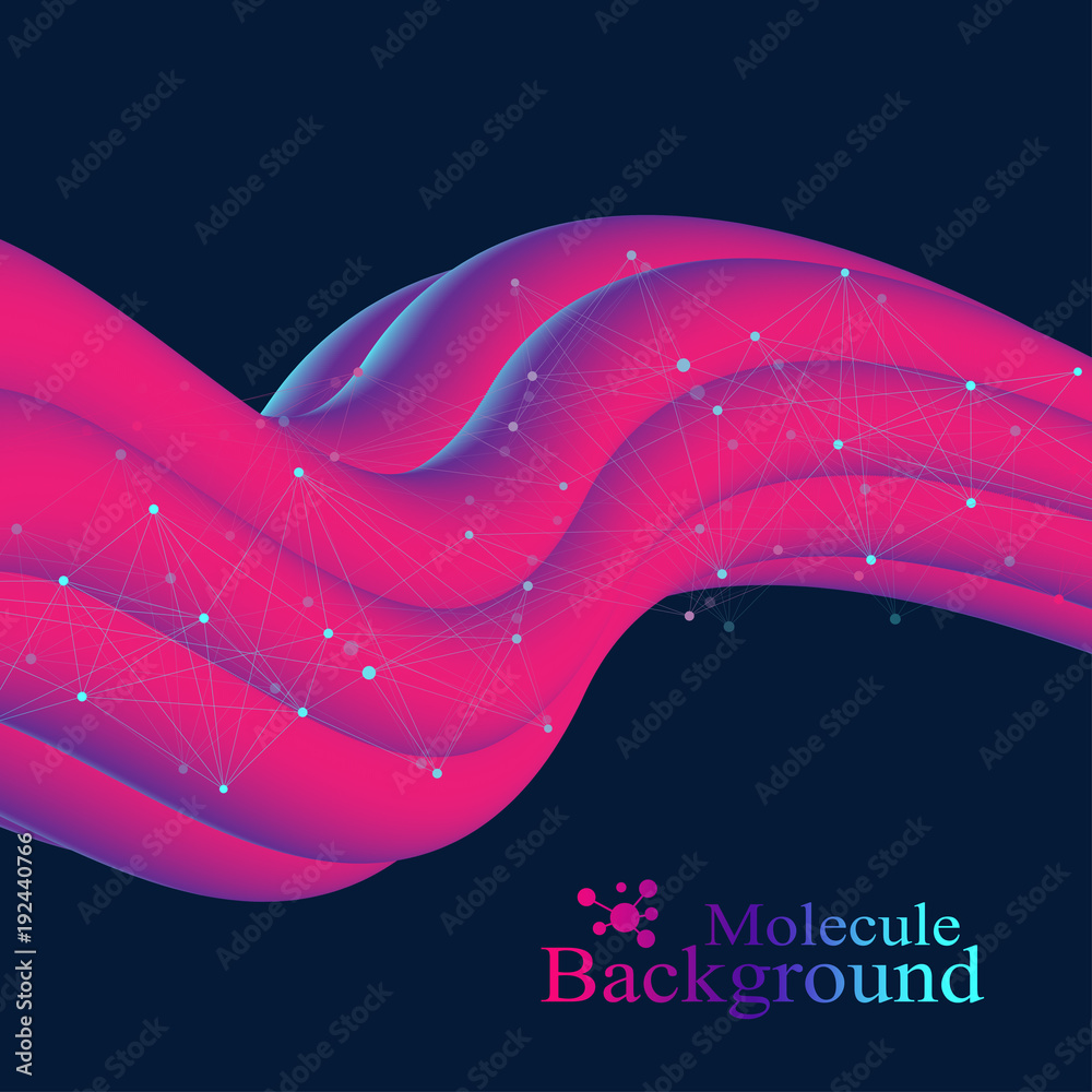 Poster abstract fluid 3d shapes vector trendy liquid colors backgrounds set. colored fluid graphic composit