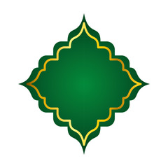 rhombus frame decorative icon vector illustration design