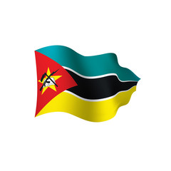 Mozambique flag, vector illustration
