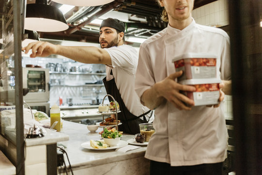 Chefs at bakery in Sweden