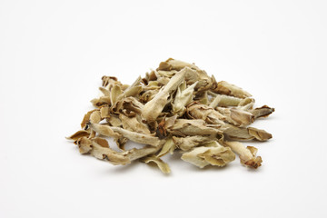 Pile of green tea leaves - China Ya Bao