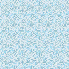 Fototapeta premium Disordered seamless pattern. Randomly located spots. Abstract background.