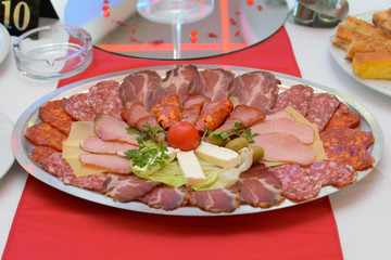 Appetizer on the table