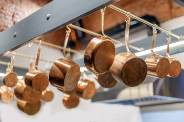 lots of pots weighs in the kitchen