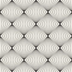 Vector seamless lattice pattern. Modern stylish texture with trellis. Repeating geometric grid. Simple graphic design background.