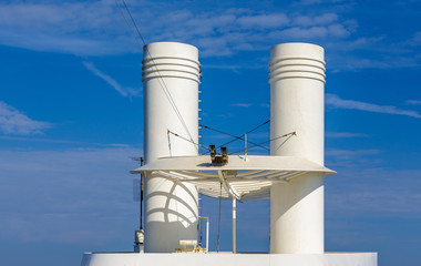 Security Cameras by White Smokestacks
