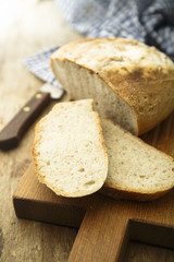 Homemade rye bread