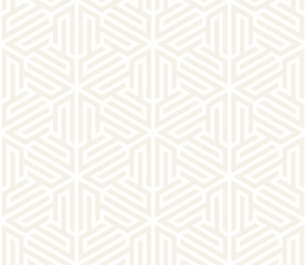 Vector seamless subtle pattern. Modern stylish texture. Repeating geometric tiling from striped triangle elements.