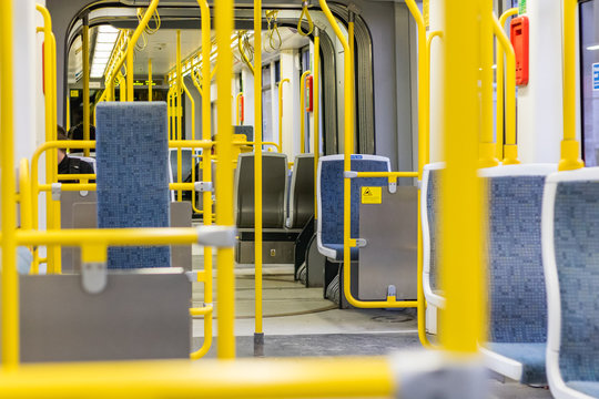 Manchester Metrolink Tram Interior