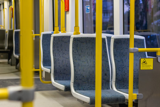 Manchester Metrolink Tram Interior