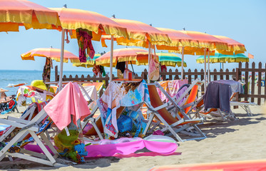 On the beach