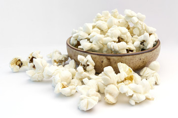 bowl with popcorn