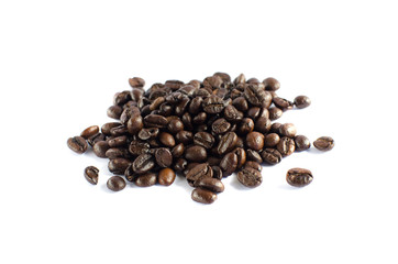 Fototapeta na wymiar coffee bean isolate on white background