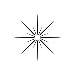 Sun Burst or Star Vector