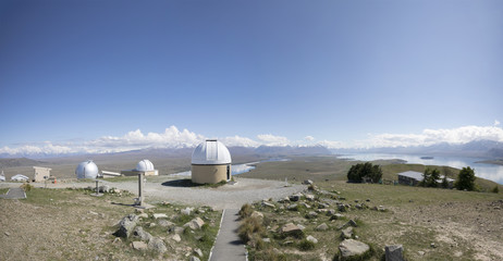 Lake Tekapo Observatory on the South Island of New Zealand