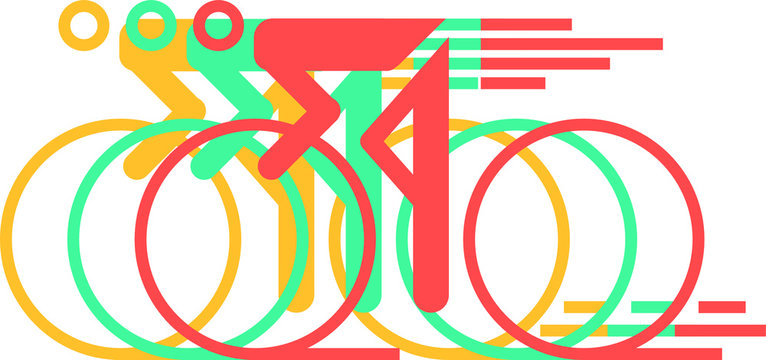 road bike pictogramm