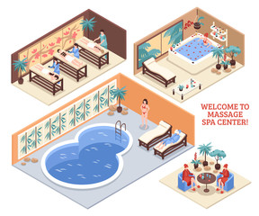 Set Of Isometric Spa Compositions