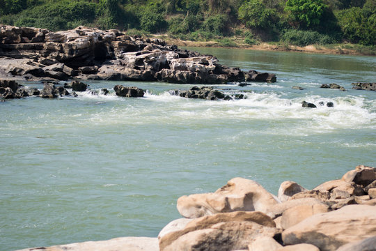 kang sapue river in ubon ratcha thani ,thailand