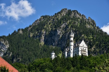 Fototapeta na wymiar European famous castle