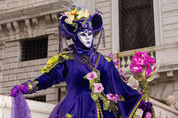 Fototapeta na wymiar Carnival in Venice 