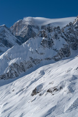 Fototapeta na wymiar Mont Blanc massif