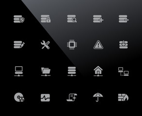 Network & Server Icons // 32px Series - Vector icons adjusted to work in a 32 pixel grid.