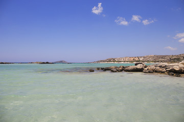 Elafonisi beach, Crete Island, Greece
