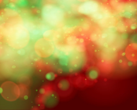 Christmas light vector background.
