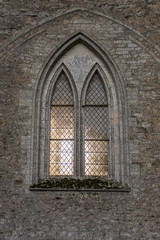 Fototapeta na wymiar church window normandie
