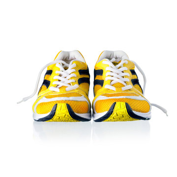 running shoes isolated