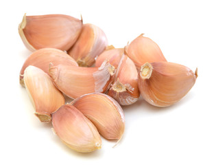 garlic bulb isolated on white background cutout