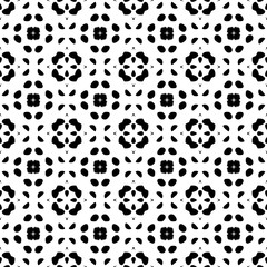 Black and White Seamless Grunge Dust Messy Pattern. Easy To Create Abstract Vintage, Dotted, Scratched Effect With Grain And Noise. Aged Design Element. - 192484339
