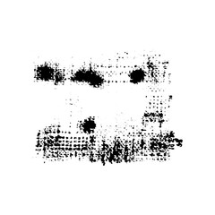 Obraz premium Black and White Grunge Dust Messy Background. Easy To Create Abstract Vintage, Dotted, Scratched Effect With Grain And Noise. Aged Design Element. 
