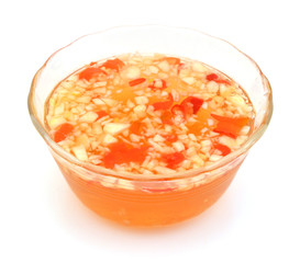 A fish sauce bowl vietnamese