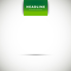 Obraz premium Simple gray background with color inserts