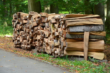 Wilhelmshoehe Castle Park in Kassel, Germany