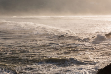 Seascape of Mundaka, Spain
