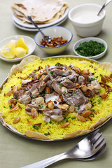 mansaf, Jordanian national dish